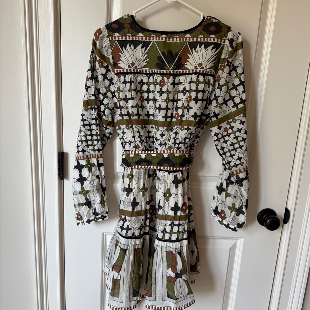 Cleobella Multicolor Long Sleeve Dress - Picture 3 of 5